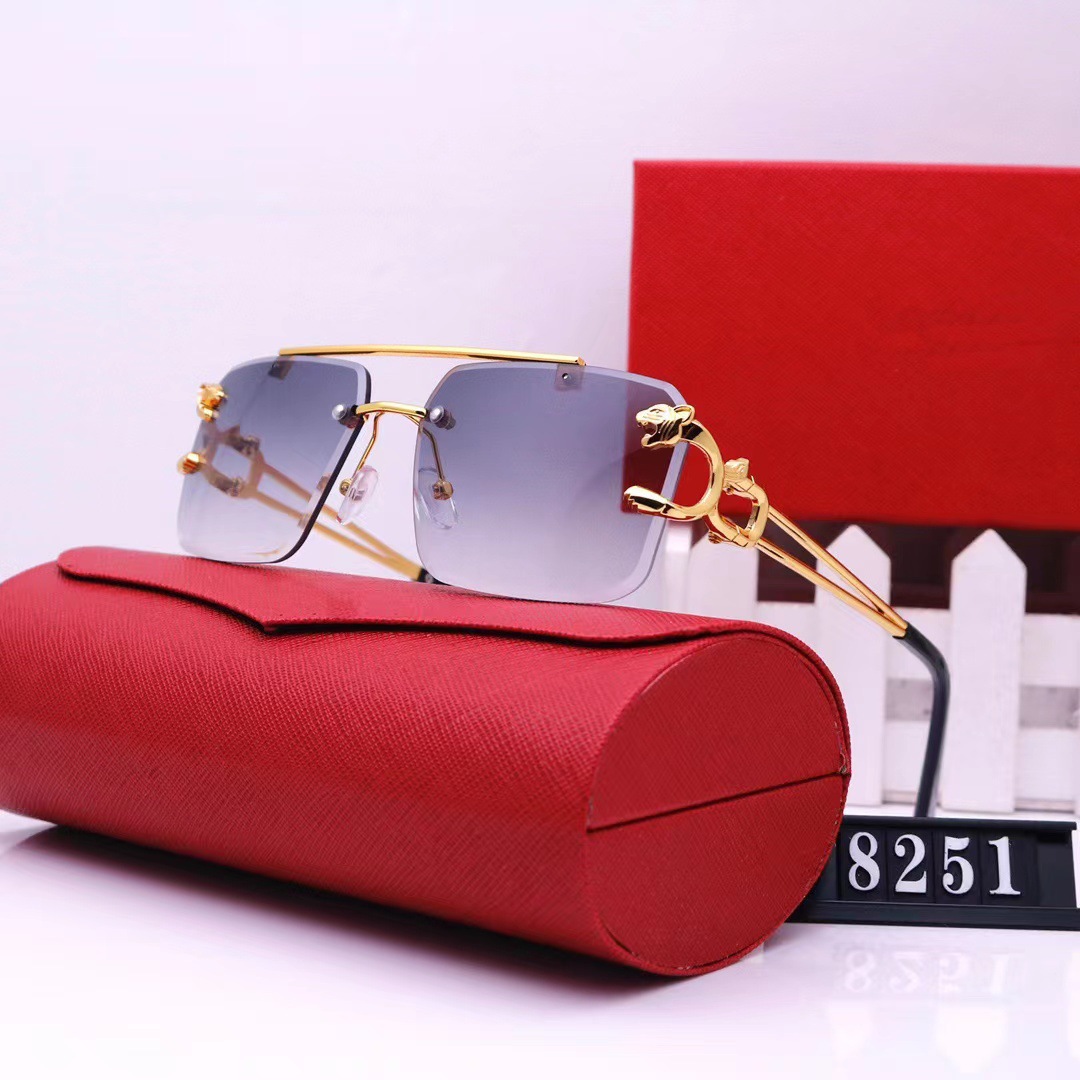 Mature Ladies & Men Cut Edge Personality Fashion Sunglasses
