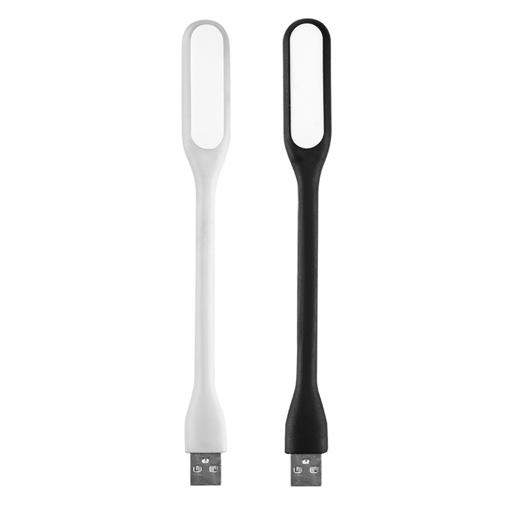 

LED USB Night Lights Reading Book Lights Portable Lamp Bendable Lighting, Black, 501 Original