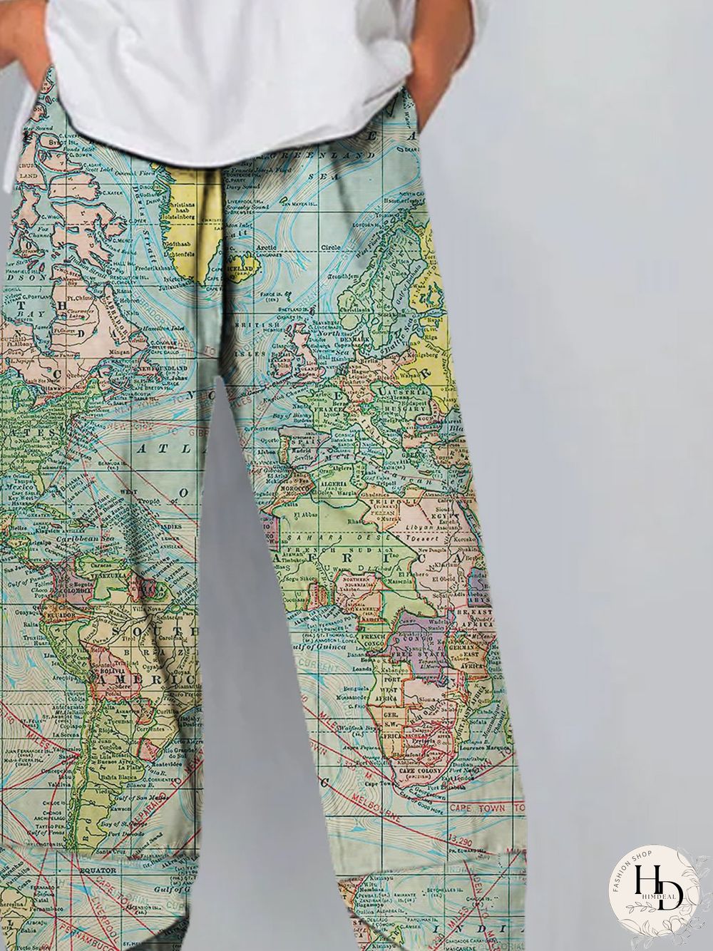 Shift Vintage Cotton-Blend Pants
