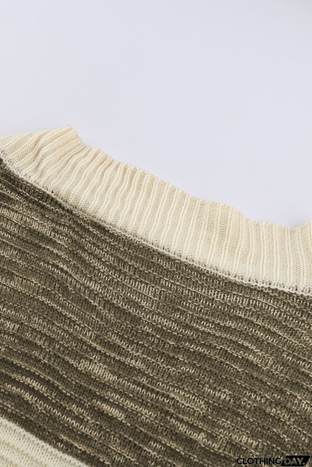 Thick Buttoned Open Front Cardigan with Pocket