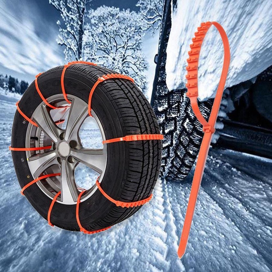 REUSABLE ANTI SNOW CHAINS OF CAR OF