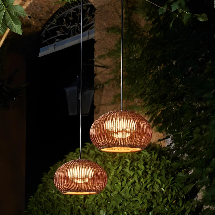 Portable Lanterns Shape Waterproof LED Modern Lawn Light