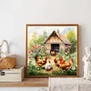 Diamond Painting-DIY Full Round Drill Farm Chicken