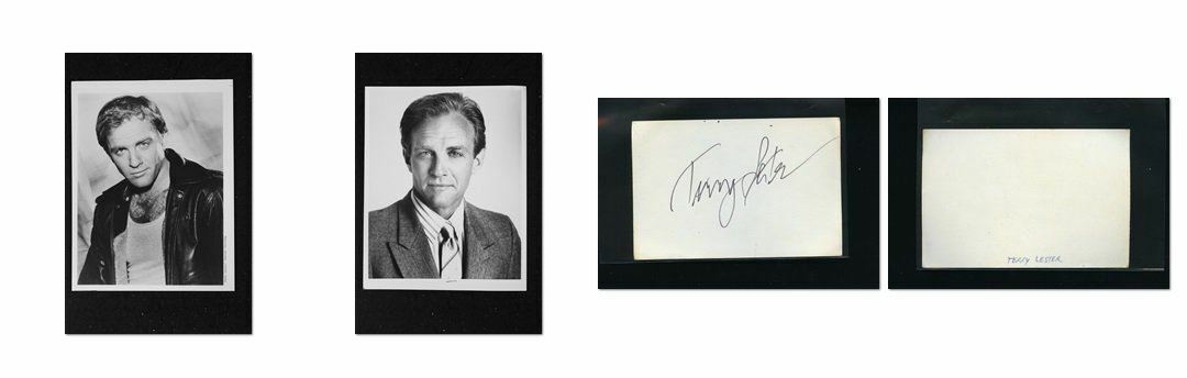 Terry Lester - Signed Autograph and Headshot Photo Poster painting set - ARK II