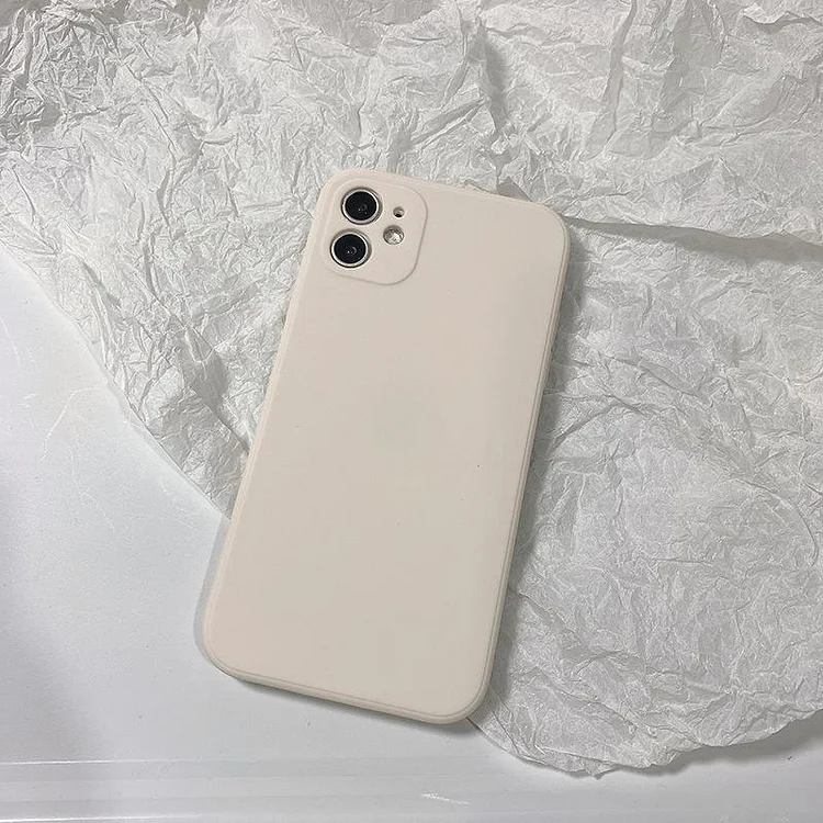 Simple Pure Color Case For iPhone