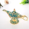 Handmade Enamel Alloy Aladdin Magic Lamp