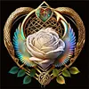 uk.everydayedeals (Limited Stock)Diamond Painting - Round AB Drills - Rose Love (45*45cm)