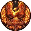 Phoenix-14CT Stamped Cross Stitch 40*40cm tapestrymarket