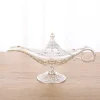  Classical Aladdin Magical Lamp, Retro Magical Wishing Ornament, Tabletop Decoration with Finely Polished Surfaces for Home, Party