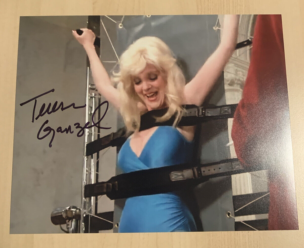 TERESA GANZEL HAND SIGNED 8x10 Photo Poster painting SEXY ACTRESS AUTOGRAPHED THE TOY MOVIE COA