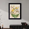Diamond Painting-DIY Special Shaped Drill Pearl Painting Flowers and Birds(30x40cm)
