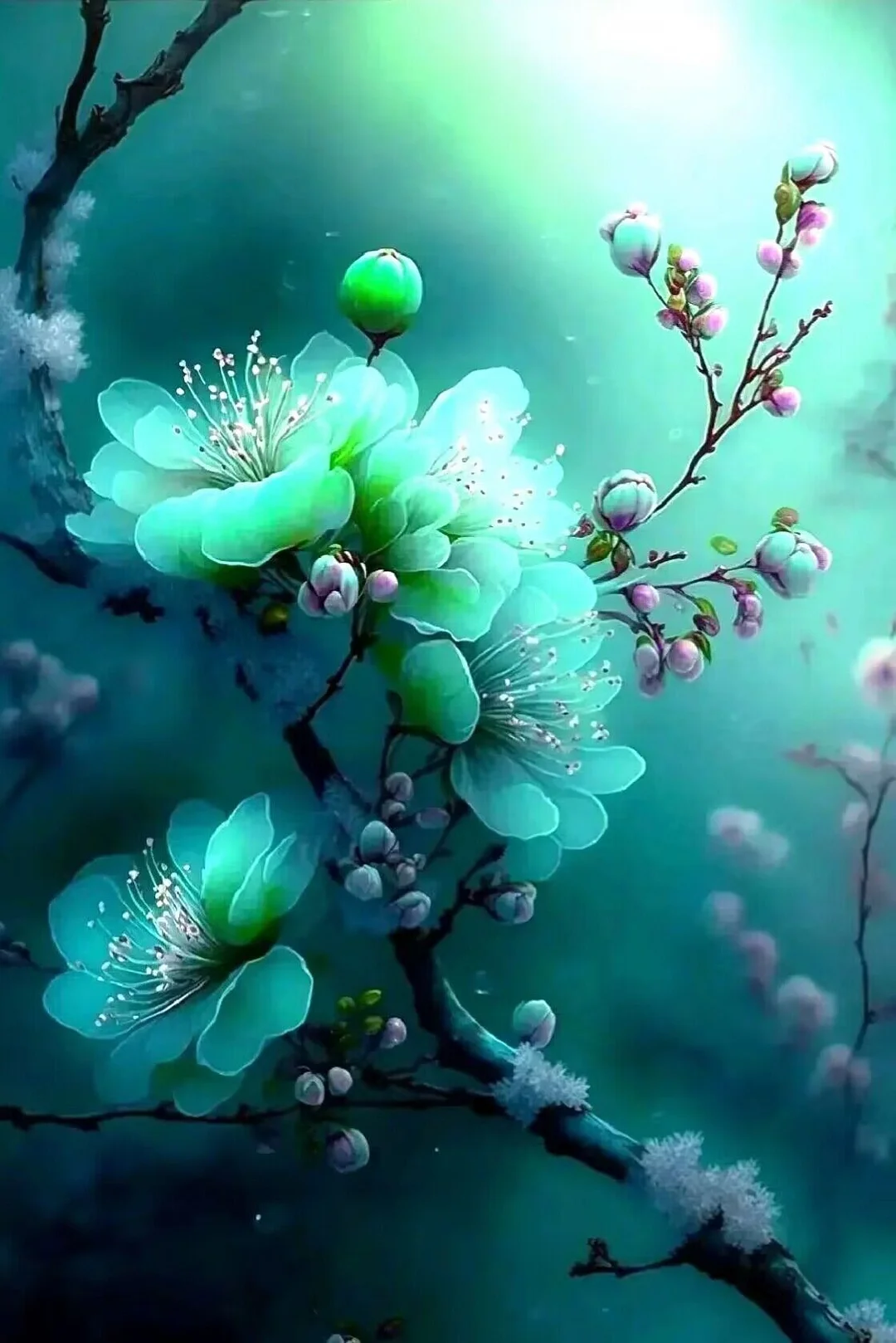 Diamond Painting - Full Round/Square Drill - Flower (30*40 - 50*60cm)
