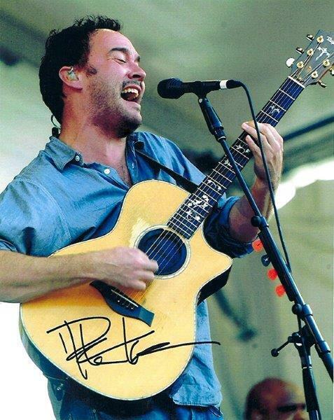 REPRINT - DAVE MATHEWS Band Signed 8 x 10 Glossy Photo Poster painting Poster RP Man Cave