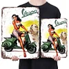 Motorcycle Girls - Vintage Metal Signs(12*16Inch) - Vehicle