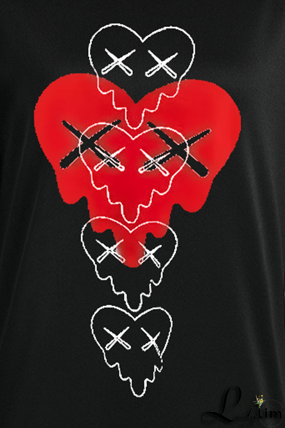 Grey Fashion Vintage Print Patchwork O Neck Tops