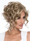 Blonde Curly Short Hair With Layers Wig