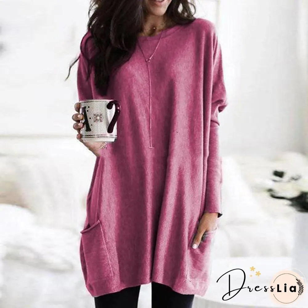 Women Dandelion Pattern Loose Top
