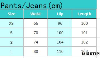 Women's Clothing Beaded Straight Denim Trousers