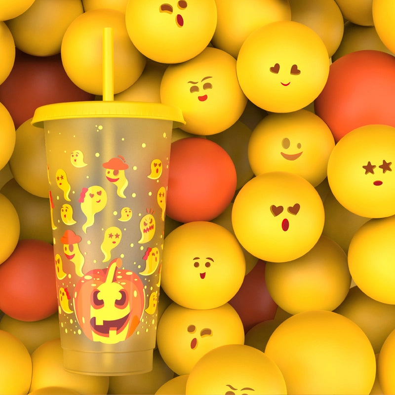 Halloween Casual Cartoon Plastic Water Bottles