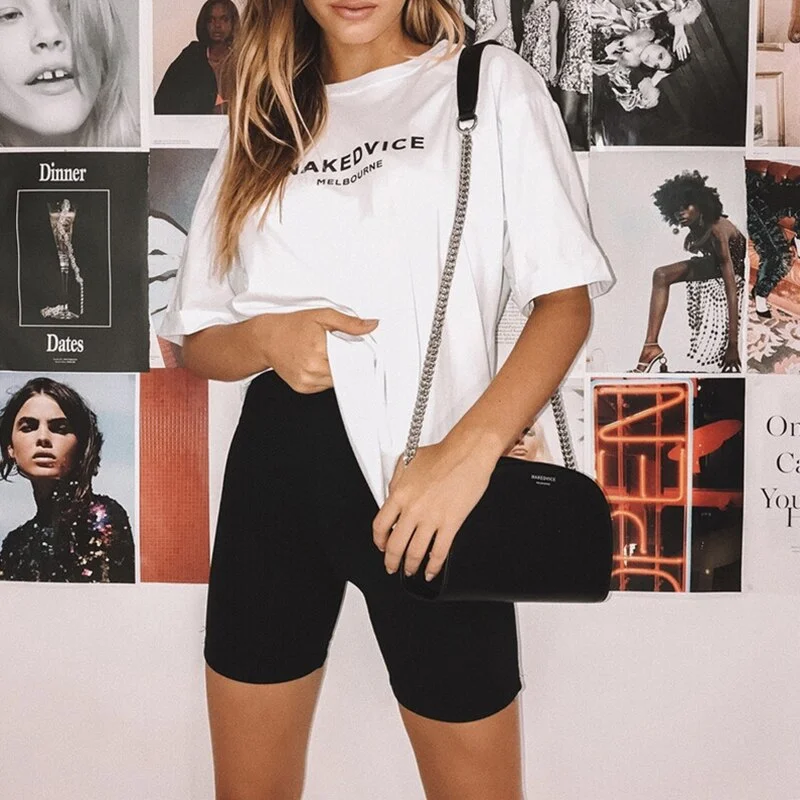 Women cotton pants Active Summer Cycling Stretch Basic Short Solid Black Soft wear female Outdoor exercise fitness size tops y2k