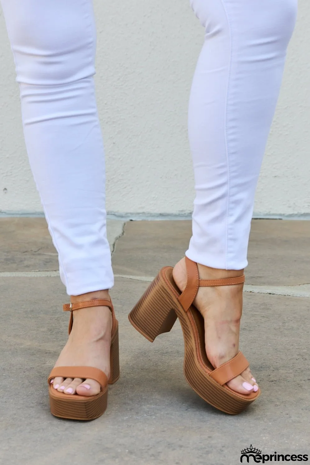 Weeboo Feel It Platform Heel Sandals