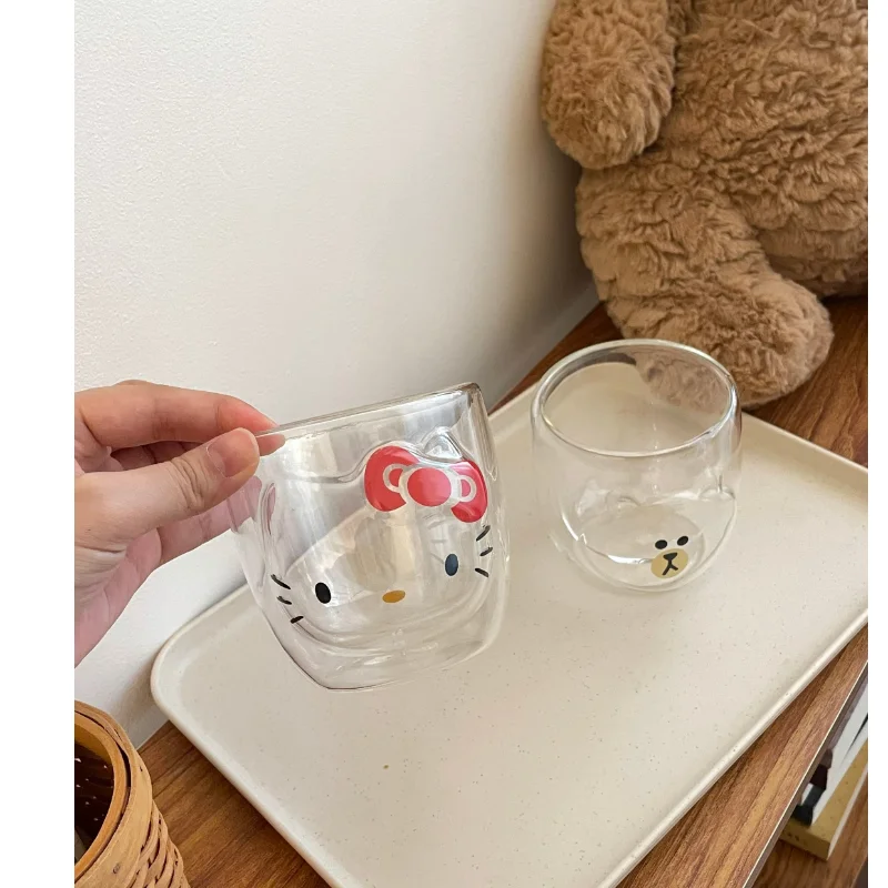 Kawaii Kitty Glass Cup KI205 