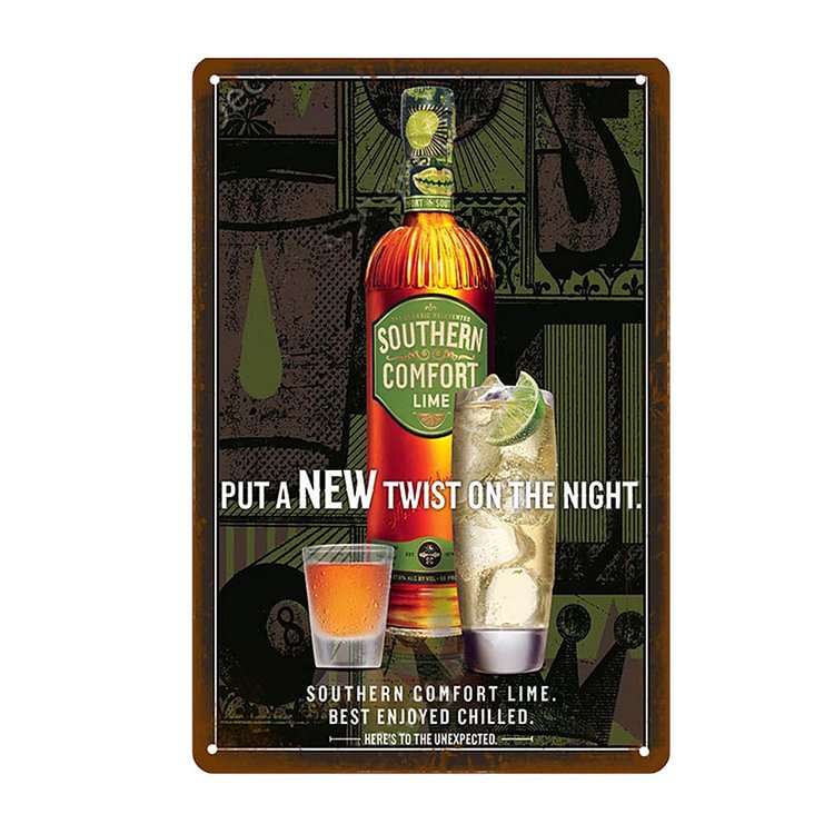 Liquor - Vintage Tin Signs/Wooden Signs - 8*12Inch/12*16Inch