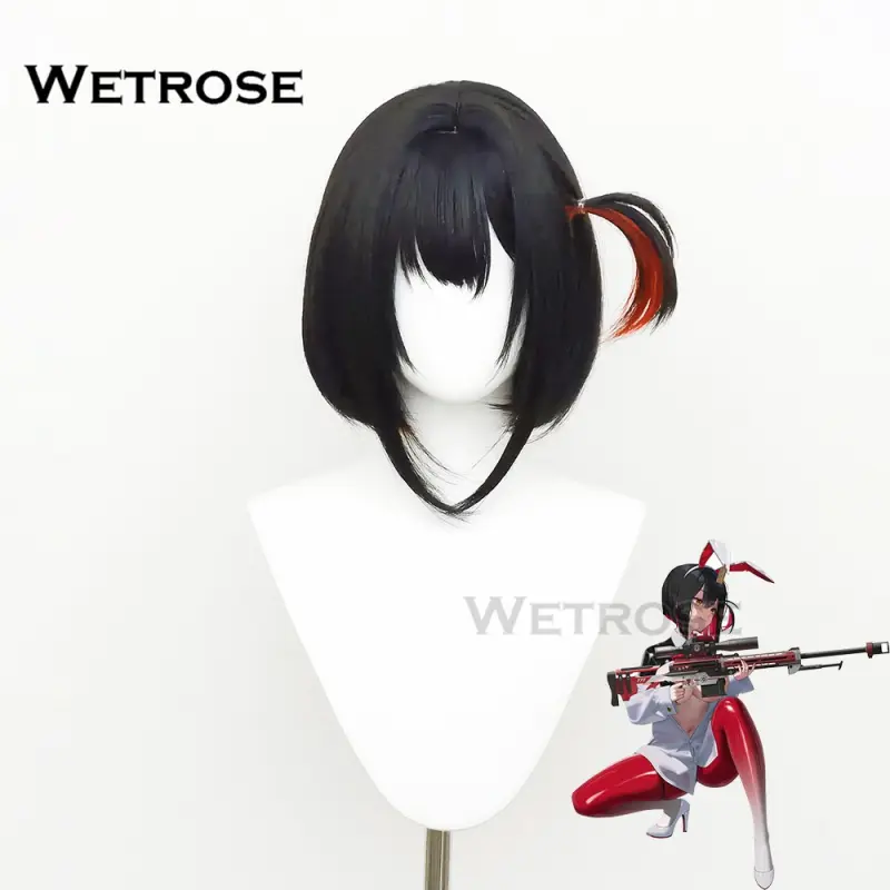 [Wetrose] Pre-Order Goddess of Victory: Nikke Rouge Game Cosplay Wig 