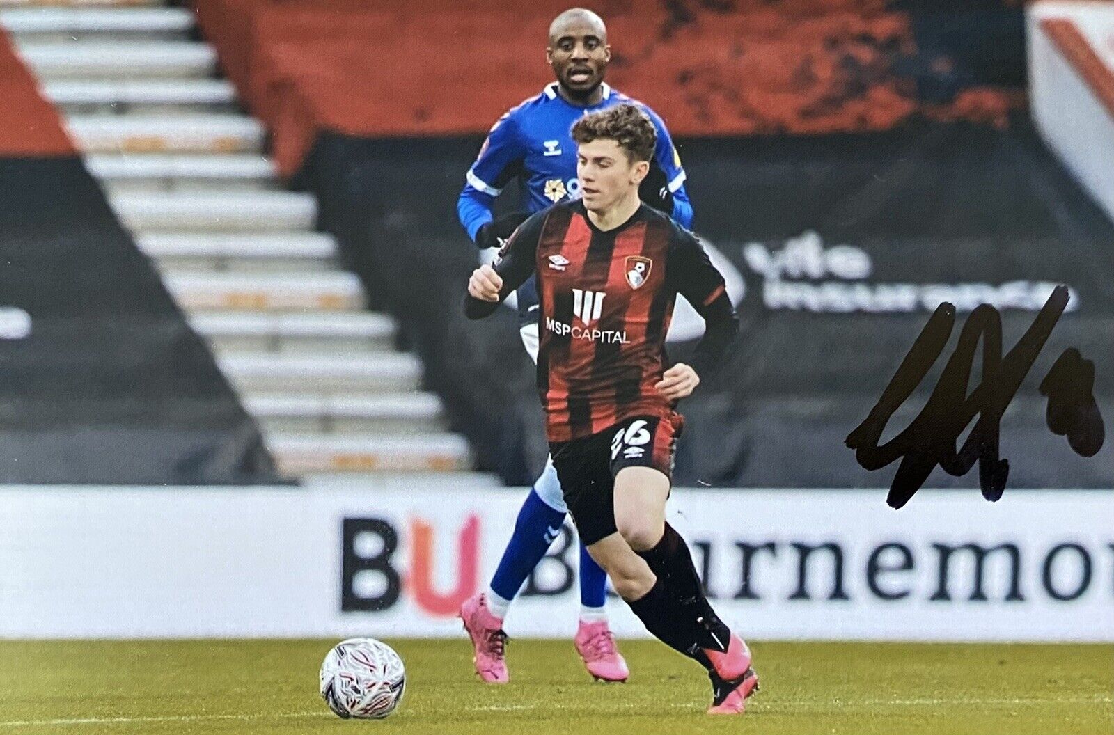 Gavin Kilkenny Genuine Hand Signed AFC Bournemouth 6X4 Photo Poster painting 3