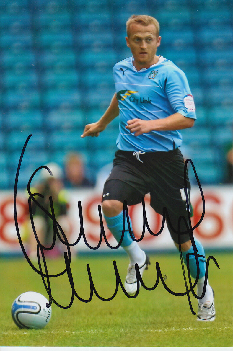 COVENTRY CITY HAND SIGNED SAMMY CLINGAN 6X4 Photo Poster painting 5.