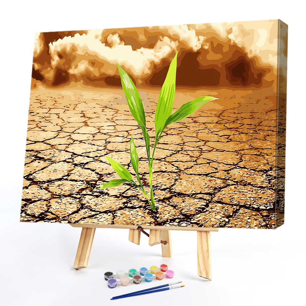 

40*50CM Paint By Numbers-Vibrant Grass, 501 Original