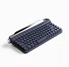 ACTTO B705 Bluetooth Wired Dual Mode Office Retro Typewriter Mechanical Keyboard for Mobile Phones, iPads and Computers
