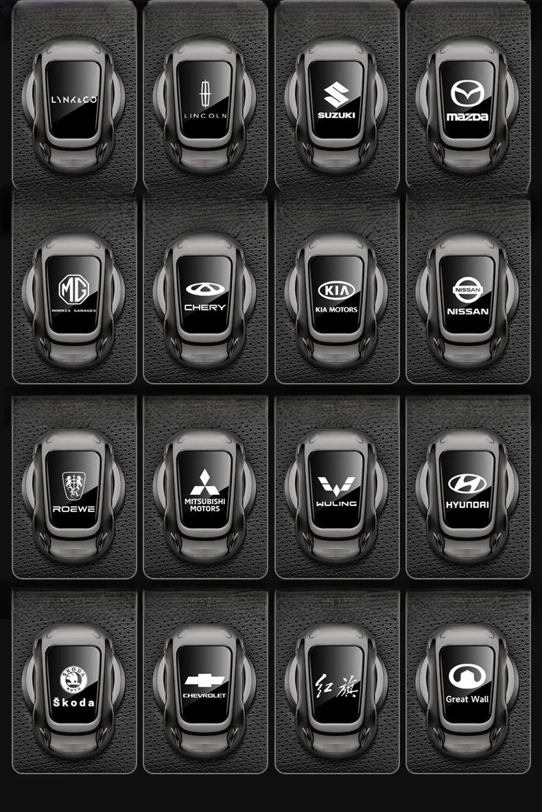 Car one-button start sports car protective cover decorative sticker