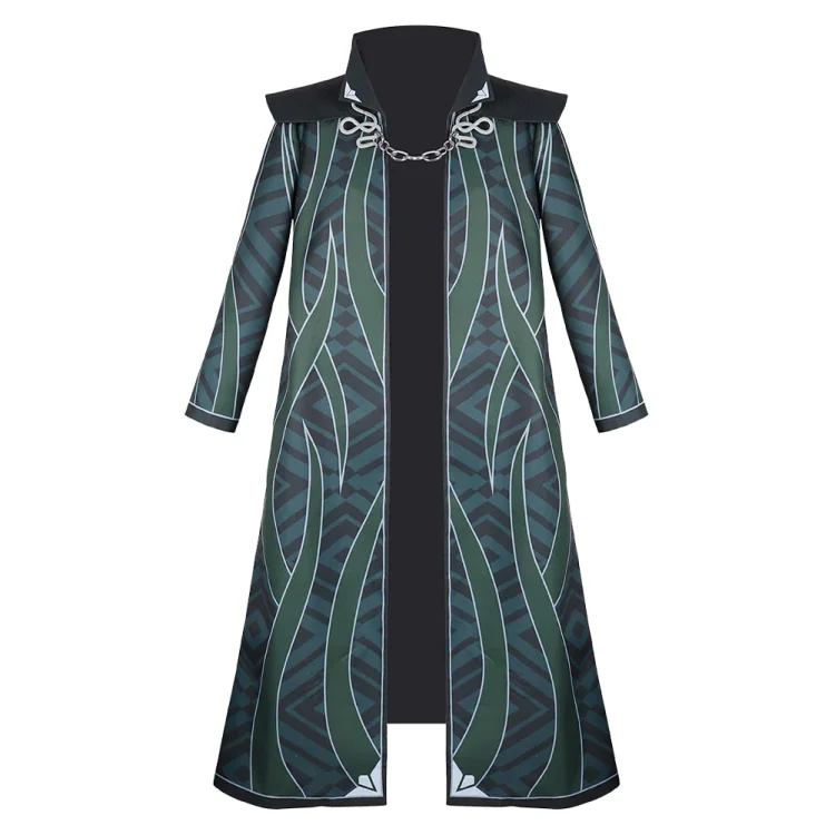 Hogwarts Legacy Slytherin Cosplay Costume Blue Robe Outfits Halloween Carnival Suit
