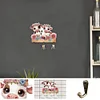 (US Local)Cow DIY Diamond Painting Hanging Hook Wall Hooks No Hole Punching Wall Decor