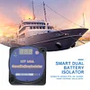 Digital Display Split Charge Relay 12V 140Amp for Caravan Boat 4X4 Yacht Vehicle