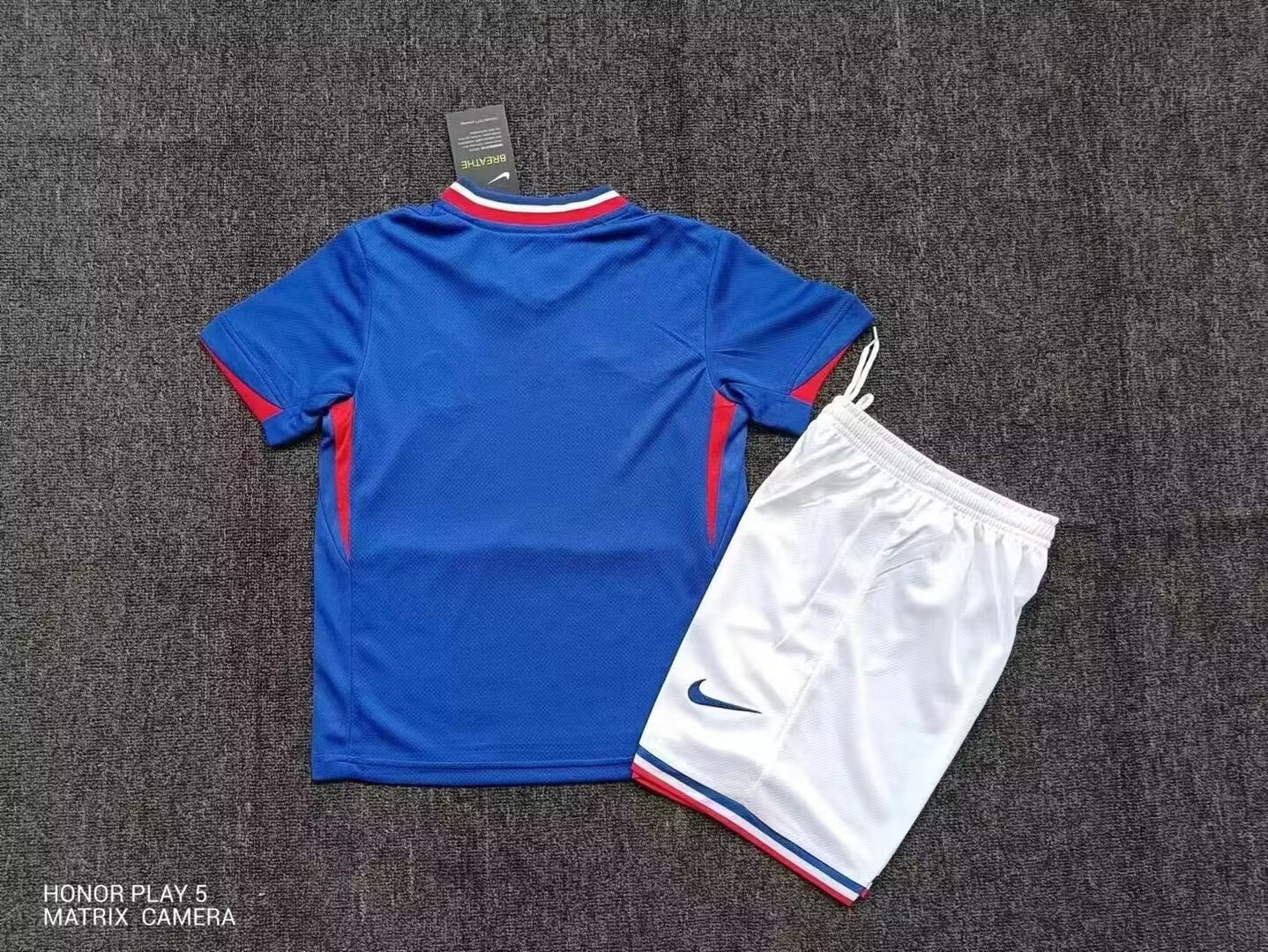2024/2025 France Home Kids Kit Football Jersey Thai Quality