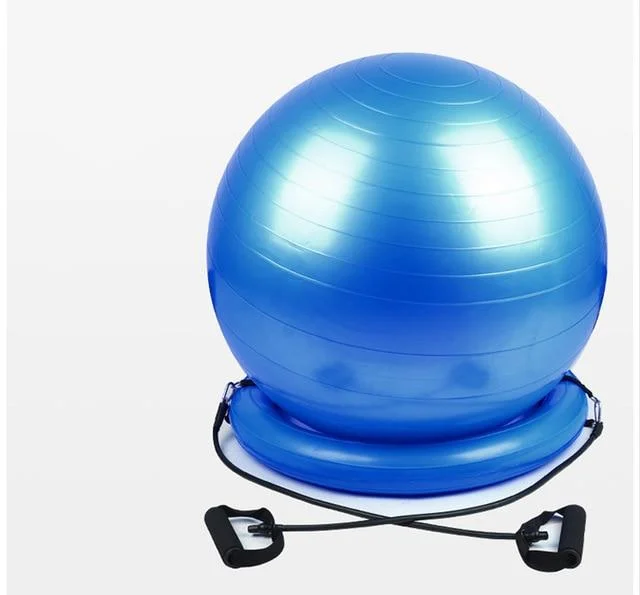65CM Yoga Balls with Resistance Bands