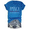 America God Shed His Grace on Thee 4th of July Tee