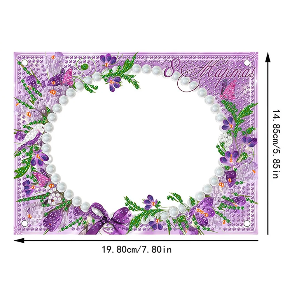 Special Shape Magnolia Table Top Diamond Painting Frame Kits for Beginners