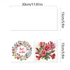 6pcs DIY Blossom Diamond Art Greeting Cards 5D Rhinestone Arts Birthday Card