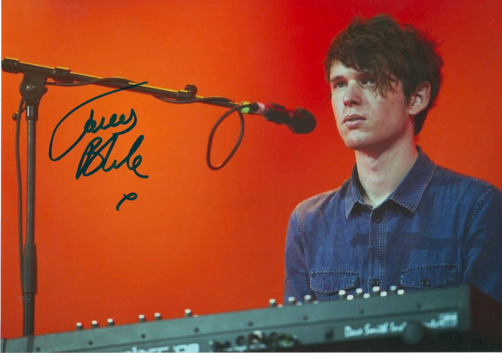 James Blake signed 8x12 inch Photo Poster painting autograph