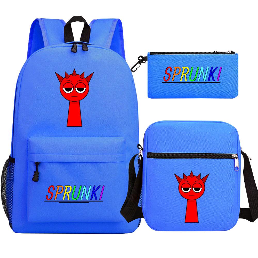 Mayoulove Sprunki Backpack Large Capacity Lightweight Design for School and Outdoor Adventures-Mayoulove