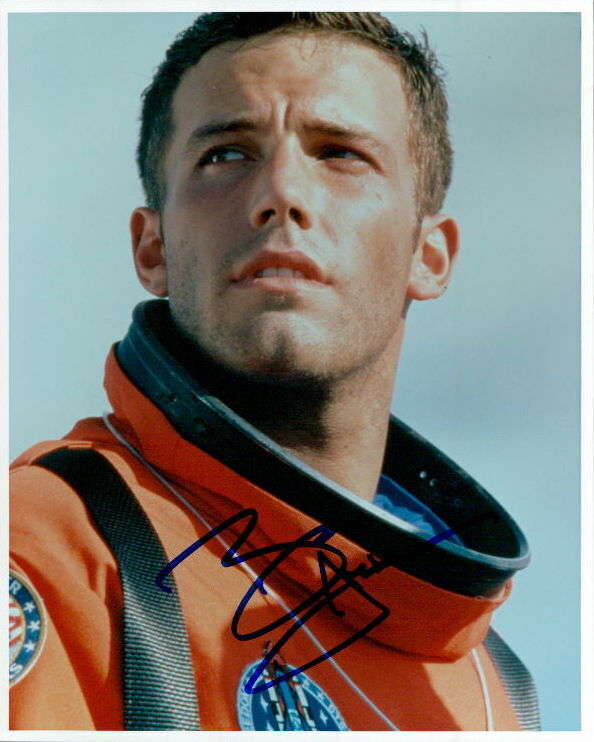 Ben Affleck (Armageddon) signed 8x10 Photo Poster painting