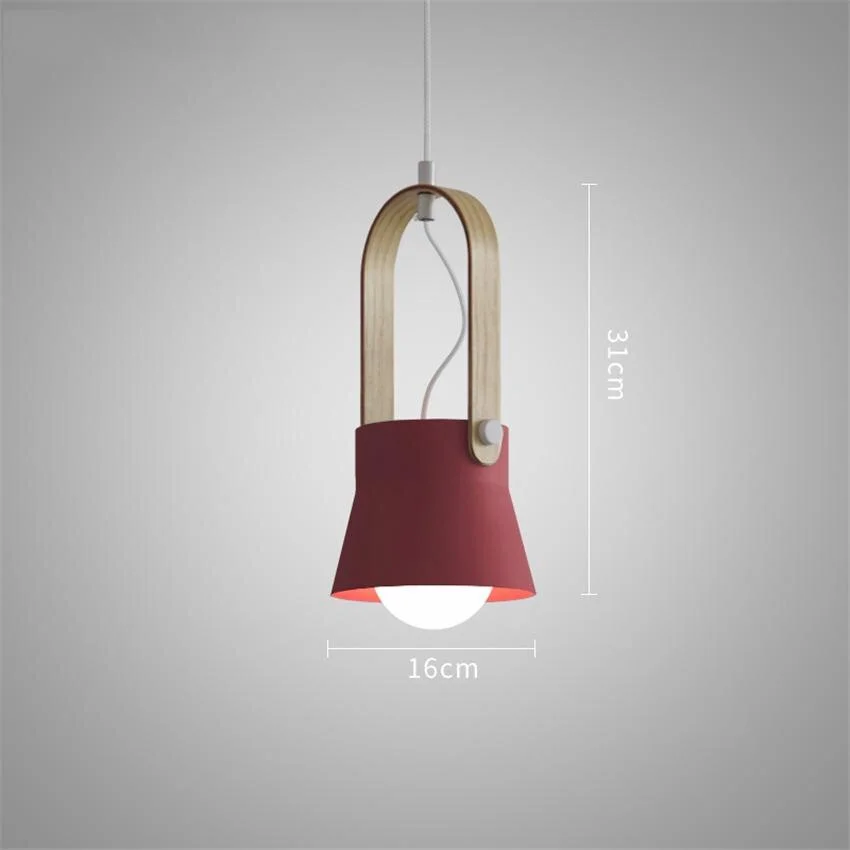 Nordic Loft LED Iron Pendant Lights Restaurant Room Bedroom Simple Hanging Lamp Home Indoor Kitchen art de pendant lamp Lighting