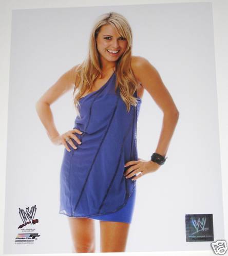 WWE COURTNEY OFFICIAL LICENSED 8X10 WRESTLING Photo Poster paintingFILE Photo Poster painting 1