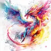 >SALE<5D DIY Full Round Drill Diamond Painting Dragon Kit Home Decor Art Craft 30x30cm