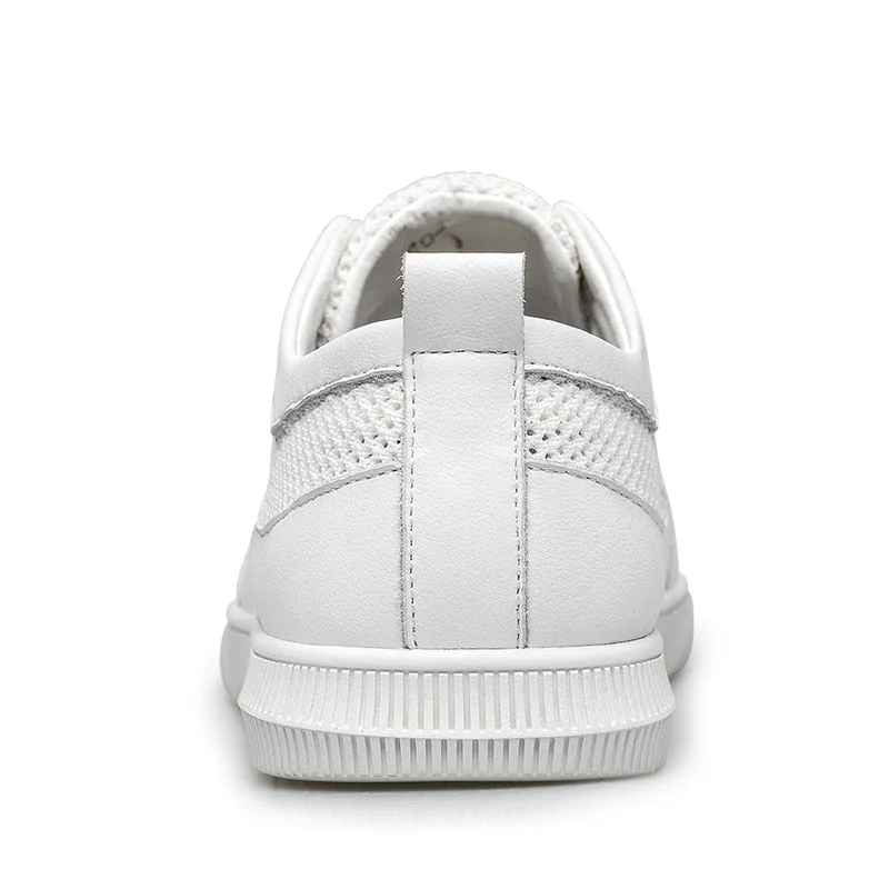 2021 New Mens Shoes Casual White Tenis Summer Men Sneakers Breathable Mesh Sports Trend Flats Shoe Lace Up Male Leisure Footwear