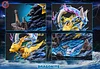 GX Evolution Series Dragonite Family with LED - Pokemon Resin Statue - Fantasy Studios