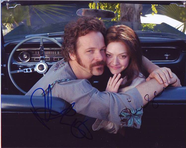 AMANDA SEYFRIED and PETER SARSGAARD signed LOVELACE LINDA & CHUCK 8x10 Photo Poster painting